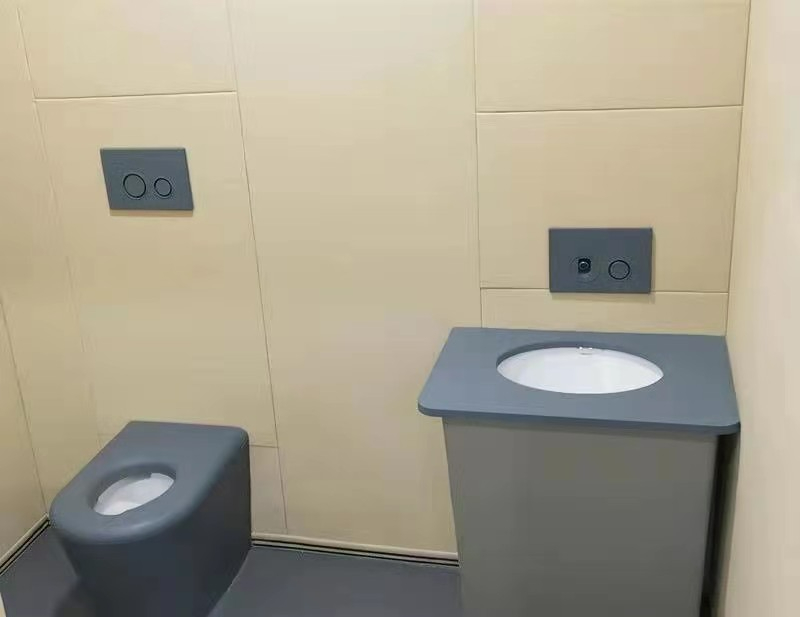 談話(huà)室防撞馬桶硅膠不銹鋼馬桶軟包潔具